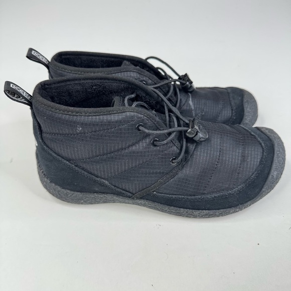 Keen Womens Black Quilted Howser Chukka Boot Size 7.5 - Picture 1 of 6